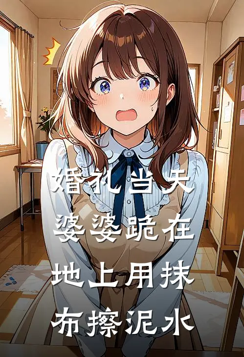 婚礼当天，婆婆跪在地上用抹布擦泥水