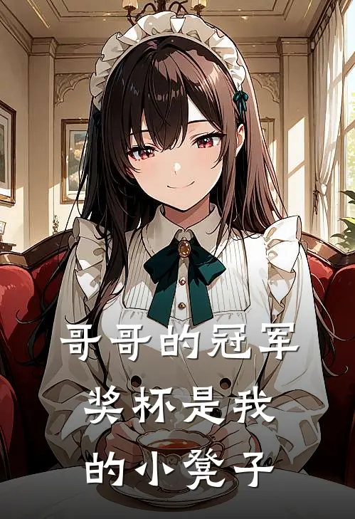 哥哥的冠军奖杯是我的小凳子