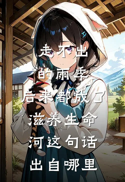 走不出的雨季,后来都成了滋养生命河这句话出自哪里