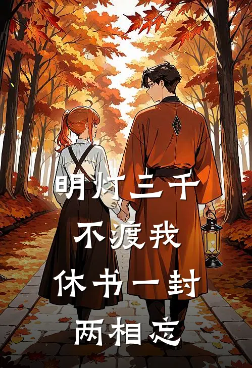 明灯三千不渡我，休书一封两相忘