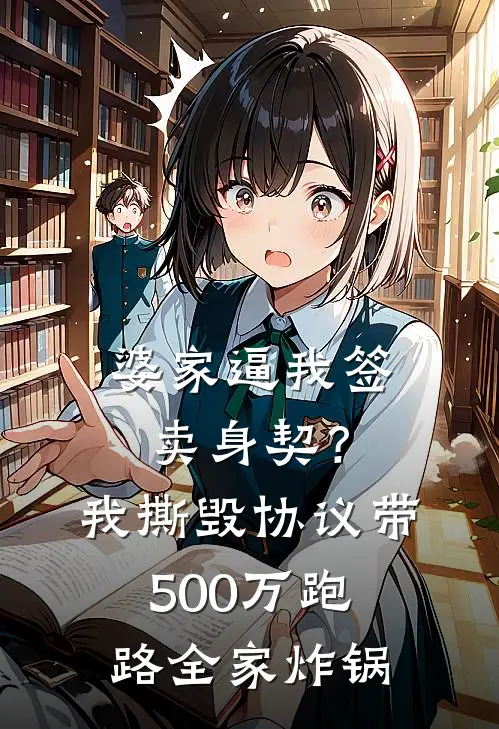 婆家逼我签卖身契？我撕毁协议带500万跑路，全家炸锅