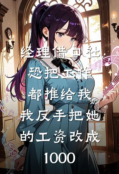 经理借口社恐把工作都推给我，我反手把她的工资改成1000